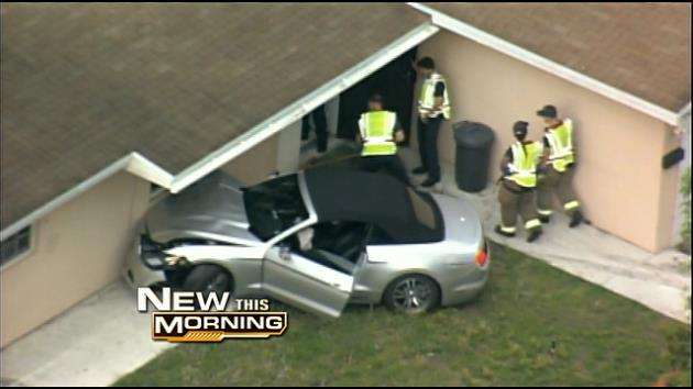 Car crashes into Miramar home - WSVN 7News | Miami News, Weather ...