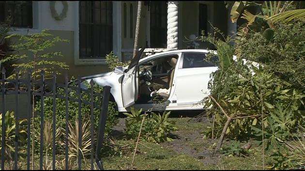 Stolen car slams into home during police chase, 4 arrested - WSVN 7News ...