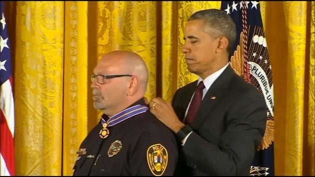 President Obama honors North Miami officer with Medal of Valor - WSVN ...