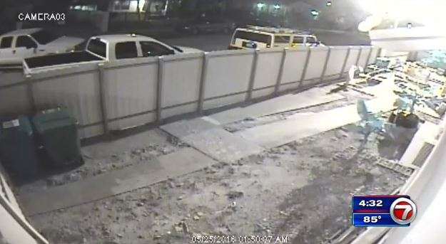 Surveillance captures man stealing truck from Miami home - WSVN 7News ...
