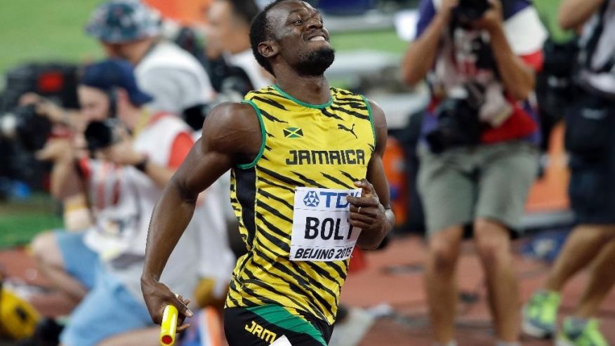 Usain Bolt S Mid Race Smile Celebrated By Meme Makers Wsvn 7news Miami News Weather Sports Fort Lauderdale
