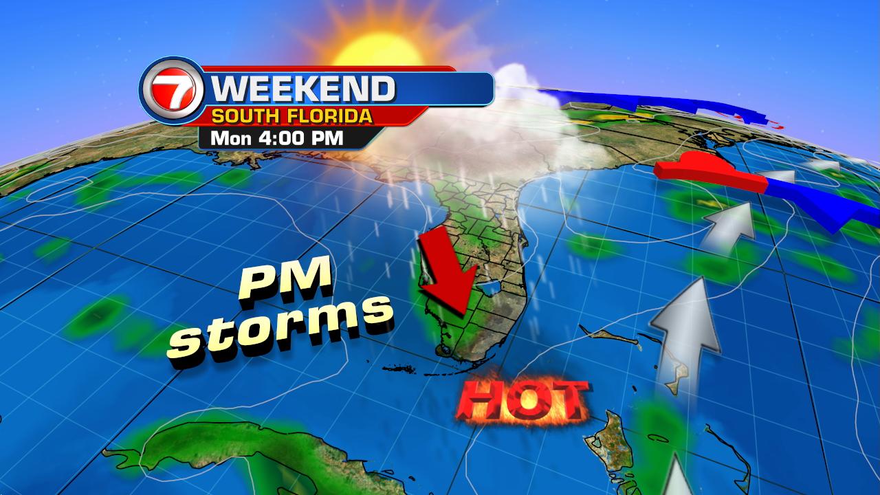 Summery Showers & Storms - WSVN 7News | Miami News, Weather, Sports ...