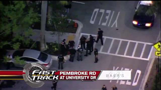Suspected car thief arrested after search in Miramar - WSVN 7News ...