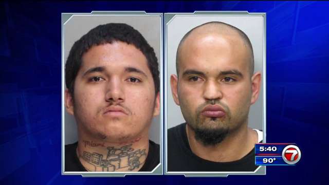2 burglary suspects arrested after police chase, shooting - WSVN 7News ...
