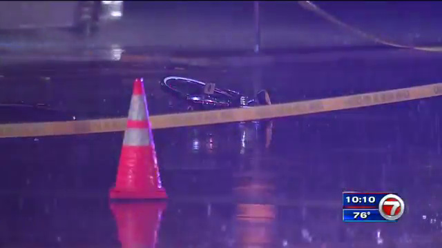 Cyclist Hospitalized After Being Struck In Coral Springs Wsvn 7news