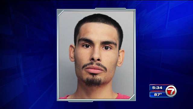 Miami man caught on camera swiping package arrested - WSVN 7News ...