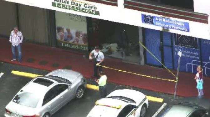 Car crashes into SW Miami-Dade adult day care - WSVN 7News | Miami News ...