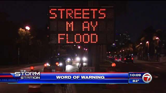 Heavy rains across South Florida as king tides roll in - WSVN 7News ...