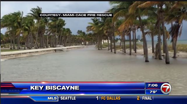 King tides cause flooding across South Florida - WSVN 7News | Miami ...