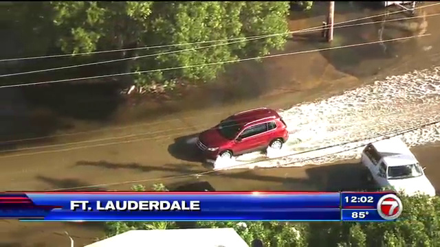 King tides cause flooding across South Florida - WSVN 7News | Miami ...