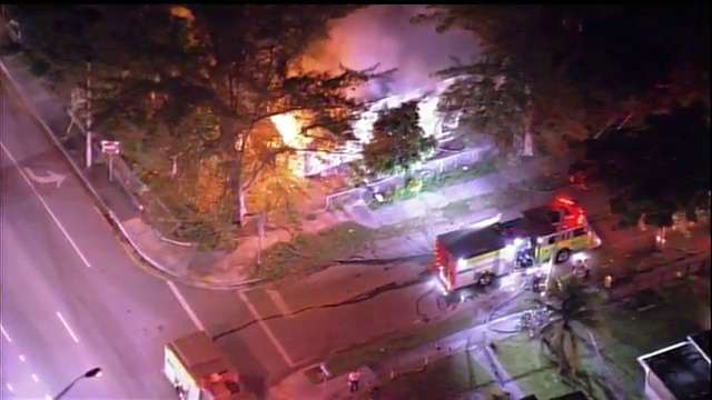 Fire engulfs Northwest Miami-Dade home - WSVN 7News | Miami News ...