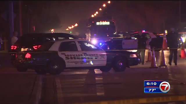 Pedestrian fatally struck by truck in Davie - WSVN 7News | Miami News ...