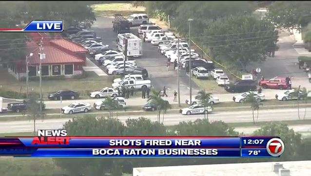 Shots fired near Boca Raton businesses; Gunman at large - WSVN 7News ...