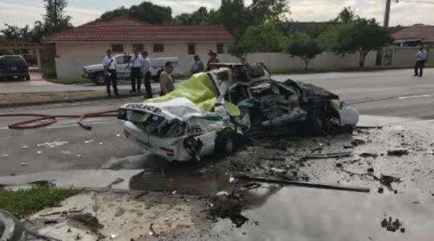 1 killed, 3 hospitalized in fiery West Miami-Dade crash - WSVN 7News ...