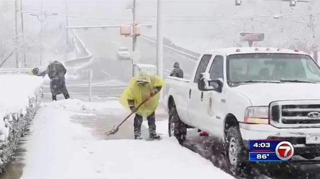 Northeast starts to dig out from its biggest storm of season - WSVN ...