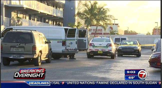 1 dead in fatal apartment complex shooting - WSVN 7News | Miami News ...