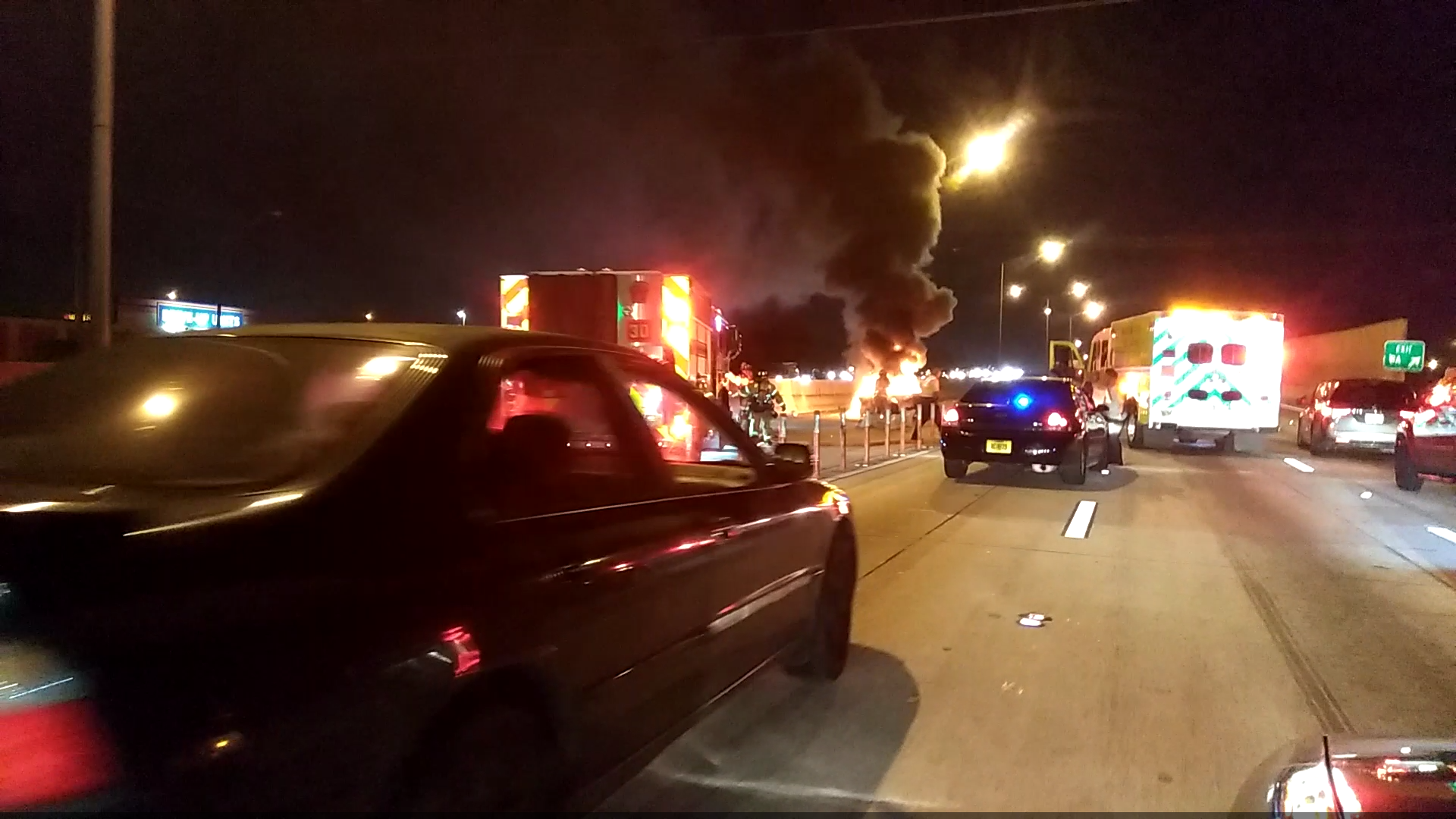 Lanes reopened after crash in northbound express lanes of I95 near