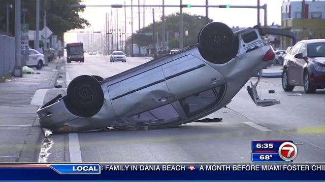 Police: Northwest Miami-Dade crash kills 1 - WSVN 7News | Miami News ...