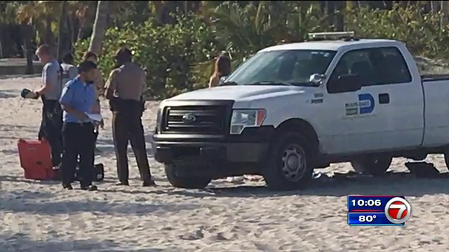 Miami Dade Truck Runs Over 3 Beachgoers In Crandon Park Wsvn 7news Miami News Weather Sports Fort Lauderdale