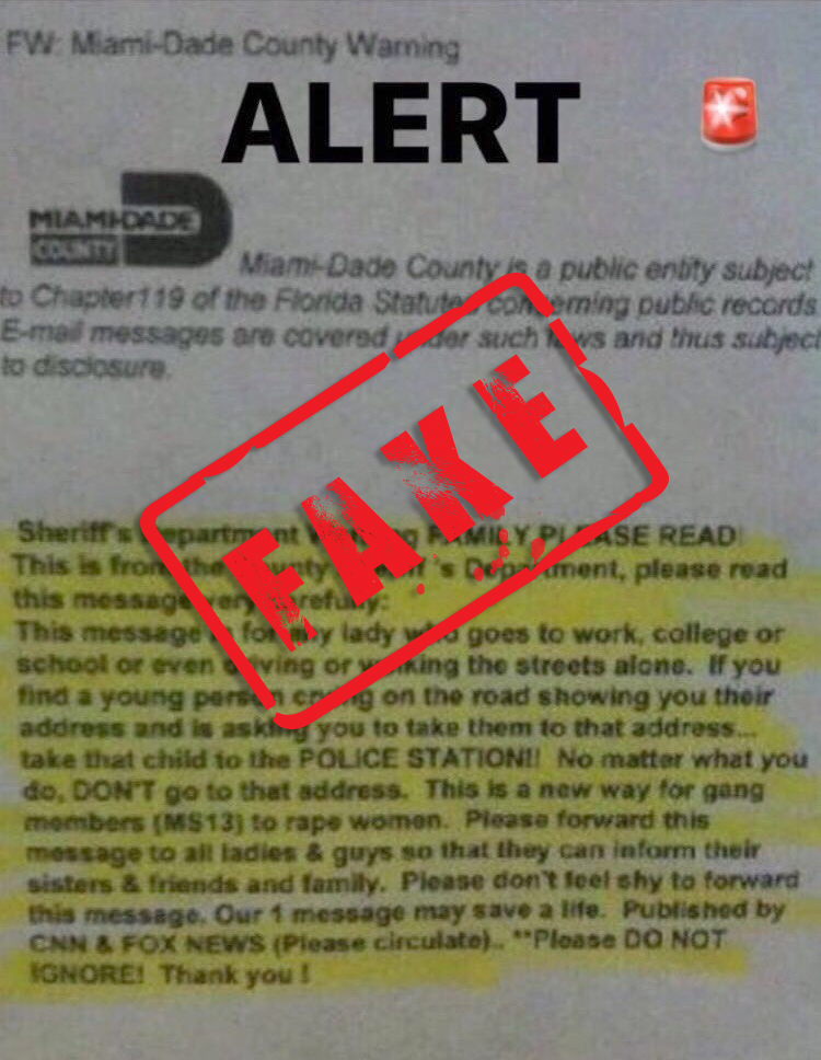 Fake MiamiDade County letter making rounds on social media WSVN 7News Miami News, Weather