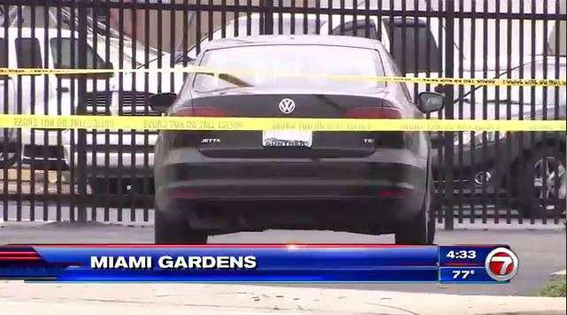Man shot in car in Miami Gardens - WSVN 7News | Miami News, Weather ...