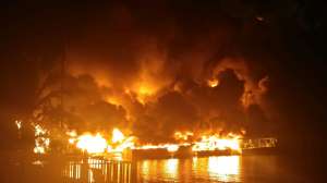 Marathon Marina Fire