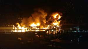 Marathon Marina Fire