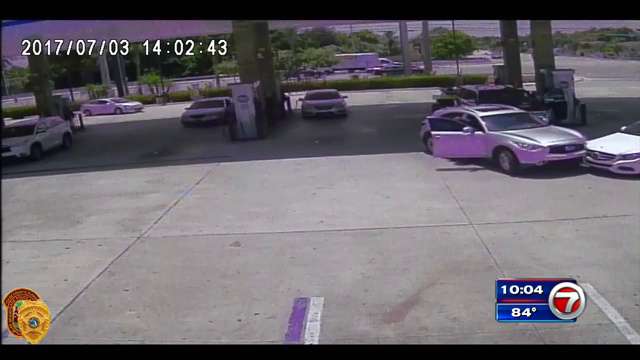 Purse thieves drag woman across NW Miami-Dade gas station - WSVN 7News ...