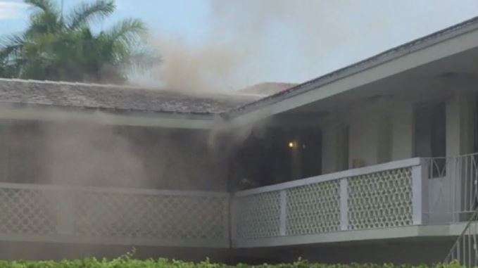 Residents evacuated after apartment building catches fire - WSVN 7News ...