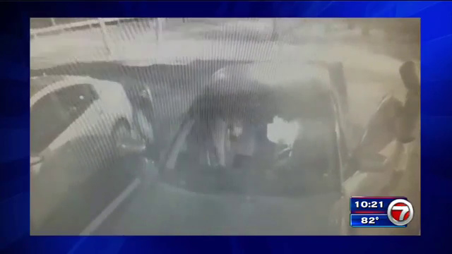 Car vandalism caught on camera - WSVN 7News, Miami News, Weather, Sports