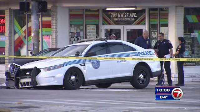 2 hospitalized after police-involved crash in Miami - WSVN 7News ...