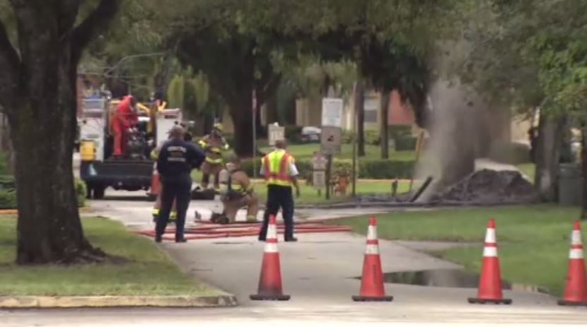 Gas leak closes roadway in Pembroke Pines – WSVN 7News | Miami News