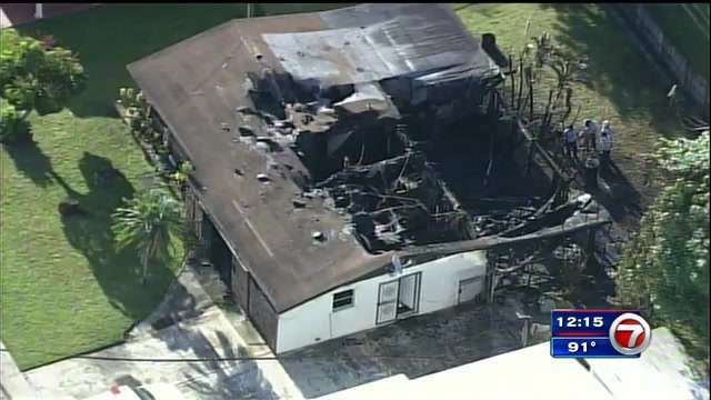 Family loses everything in Northwest Miami-Dade fire - WSVN 7News ...