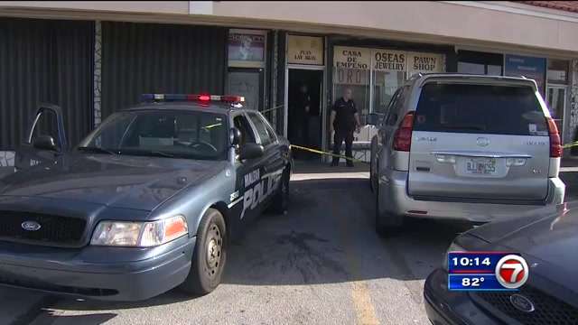 Police searching for 3 in Hialeah pawnshop robbery - WSVN 7News | Miami ...