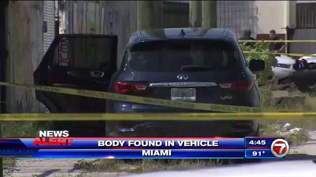 Man found shot dead inside parked SUV in Miami - WSVN 7News | Miami ...