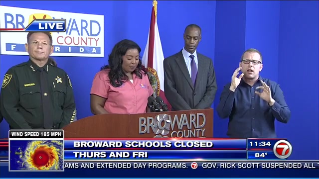 Broward residents east of U.S. 1 to evacuate starting Thursday at noon - WSVN 7News | Miami News ...