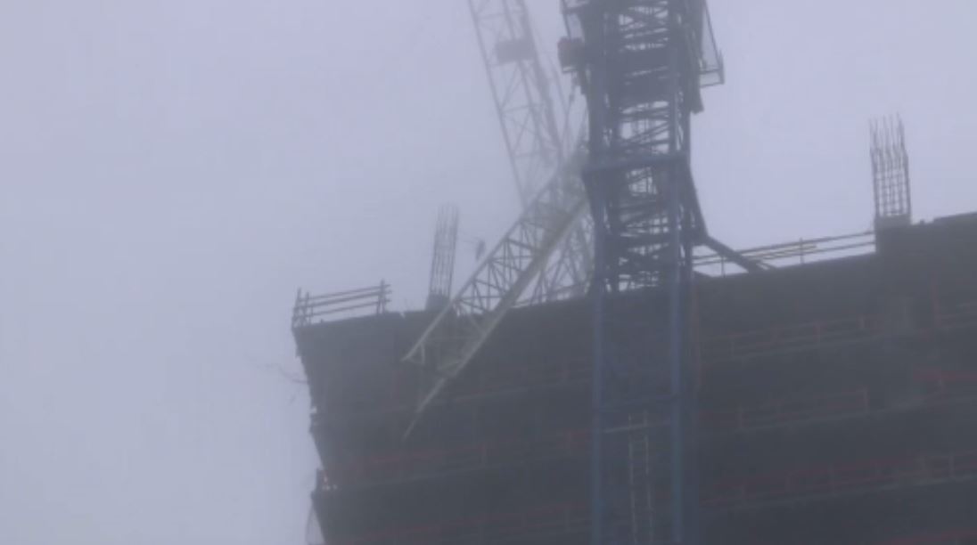 Irma’s winds cause 2nd construction crane collapse in Miami - WSVN ...