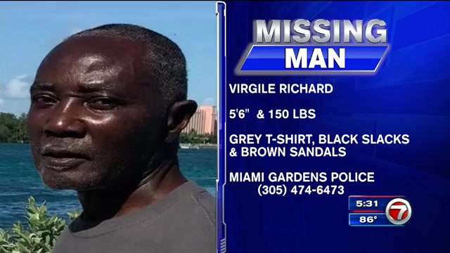 Police continue search for missing Miami Gardens man - WSVN 7News ...