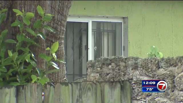 Gunfire strikes home in Miami with pregnant woman inside - WSVN 7News ...