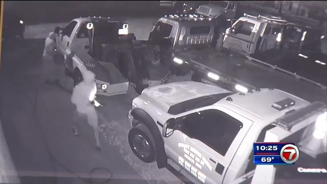Truck stolen from NW Miami-Dade business recovered amid search for