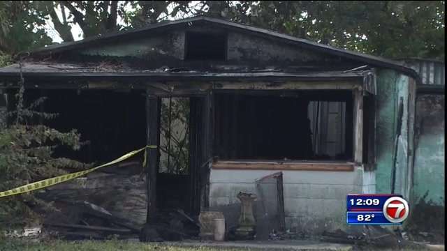 Vacant home catches fire in NWMD - WSVN 7News | Miami News, Weather ...