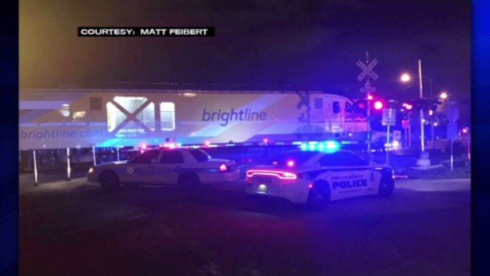 Pedestrian hit by Brightline train in Fort Lauderdale - WSVN 7News ...