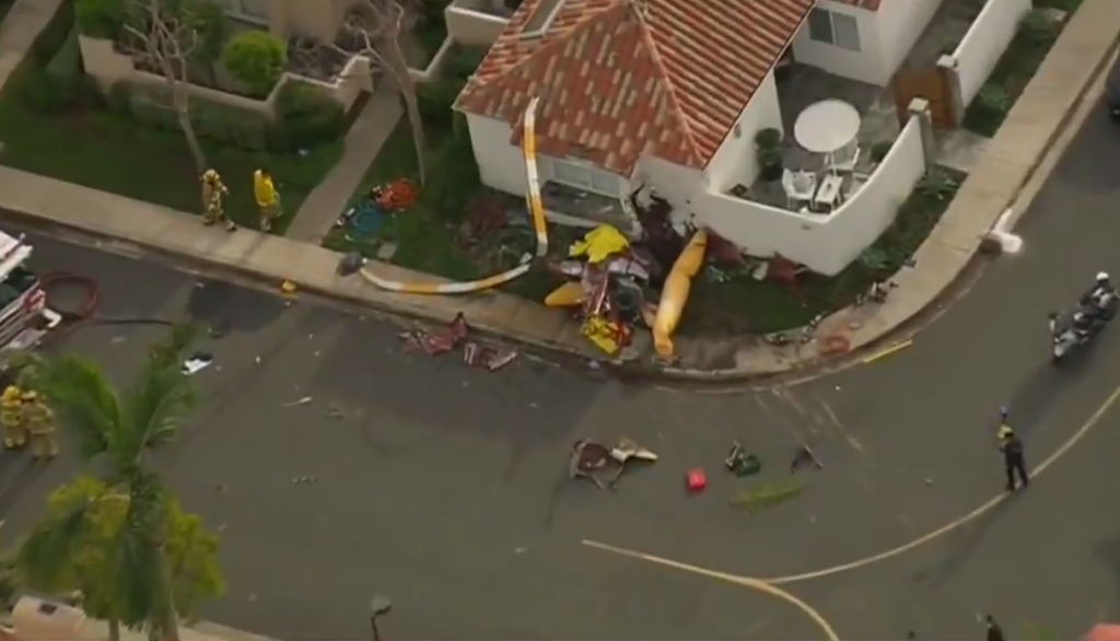 Helicopter crashes into California home, killing 3 people WSVN 7News