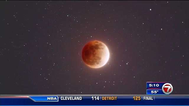 Lunar Showstopper: 1st super blue blood moon in 35 years - WSVN 7News ...