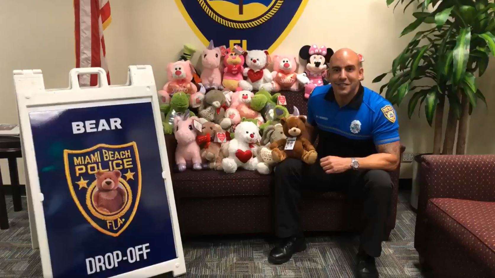 Miami Beach Police look to collect teddy bears for children in need ...