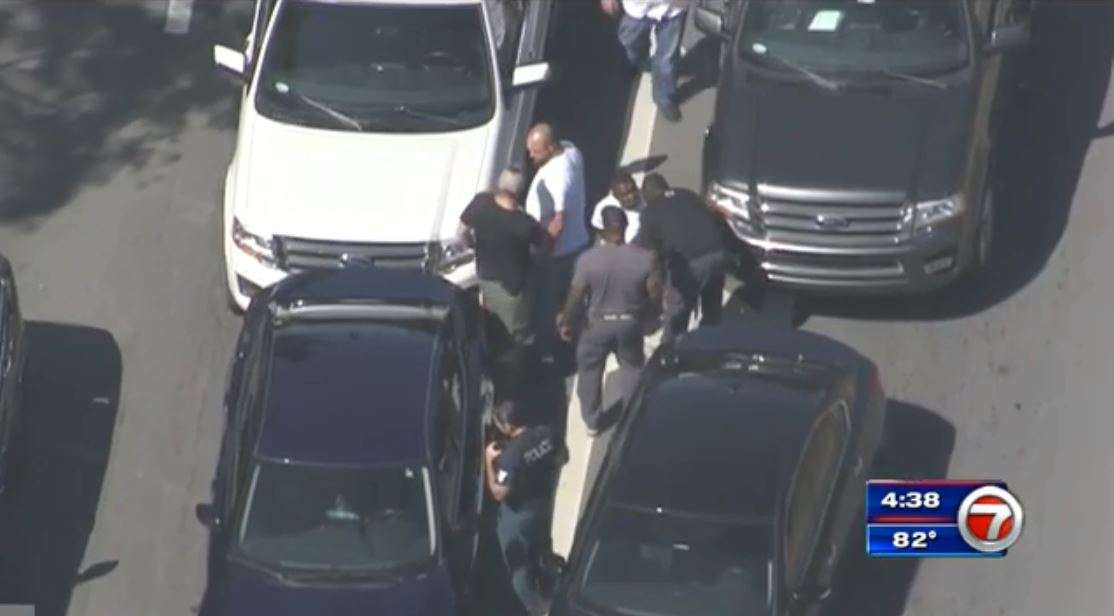Miami-Dade officer’s foot run over by car during traffic stop - WSVN ...