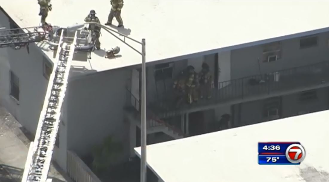 Opalocka apartment evacuated due to fire WSVN 7News Miami News