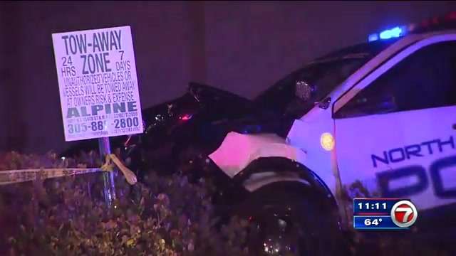 3 hurt in police-involved crash in North Miami Beach - WSVN 7News ...