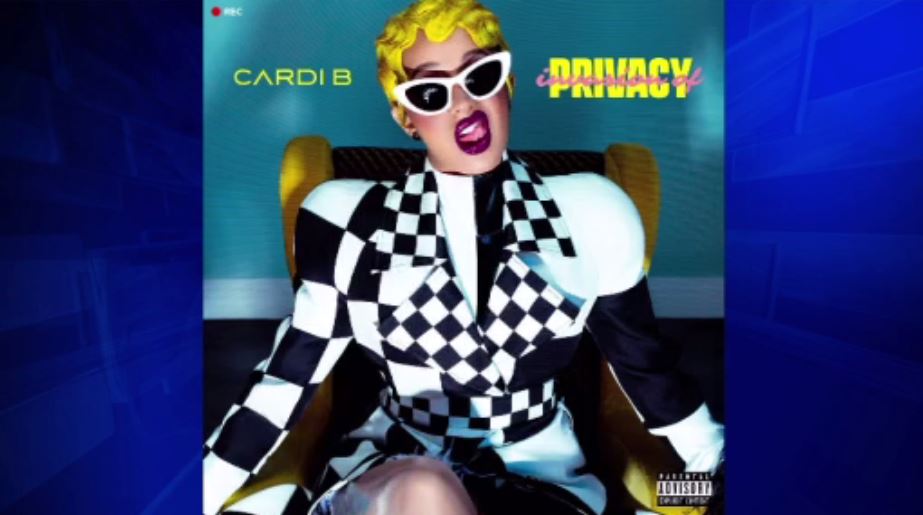 Cardi B unveils 'Invasion of Privacy' album cover and announces