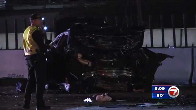 1 dead, 1 injured after wrong-way crash on I-95 in Fort Lauderdale ...